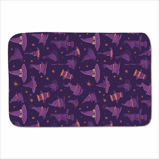 Witch Hats And Broomsticks Sherpa Blanket