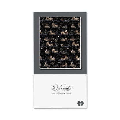 Spooky Haunted Houses Jigsaw Puzzle