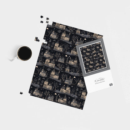 Spooky Haunted Houses Jigsaw Puzzle