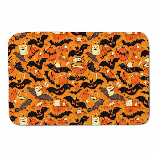 Candy-Filled Treat Bags And Bats Sherpa Blanket