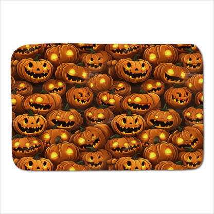 Grinning Lanterns Pumpkins Sherpa Blanket