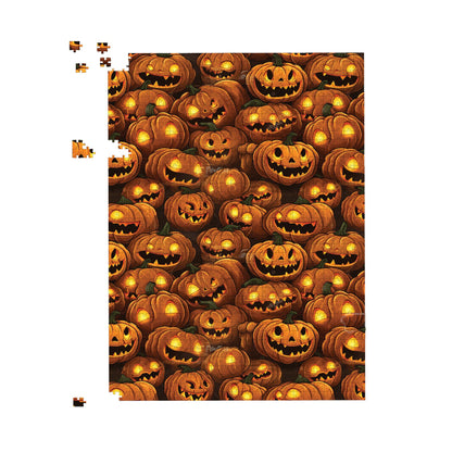 Grinning Lanterns Pumpkins Jigsaw Puzzle