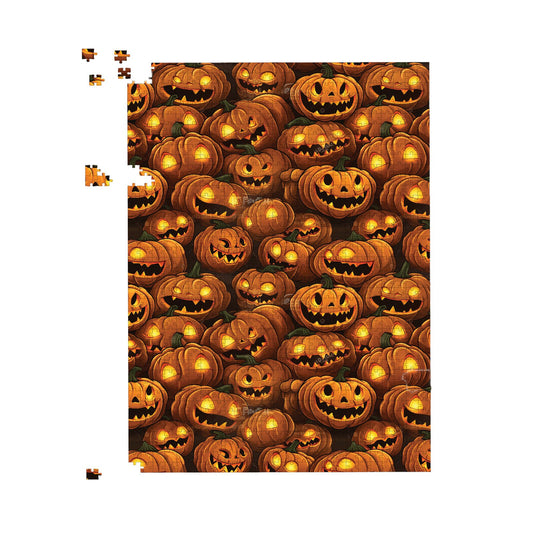 Grinning Lanterns Pumpkins Jigsaw Puzzle
