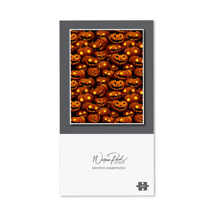 Grinning Lanterns Pumpkins Jigsaw Puzzle