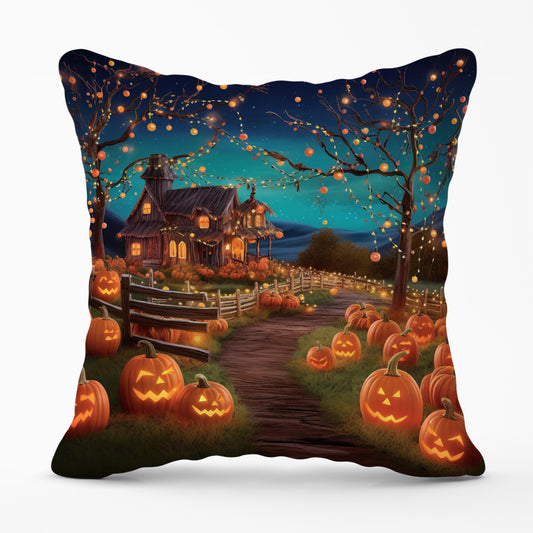 Enchanted Hallowen Pumpkin Patch Cushions
