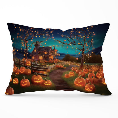 Enchanted Hallowen Pumpkin Patch Cushions