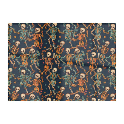 Dancing Skeletons Glass Chopping Board