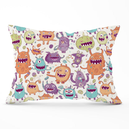 Playful Halloween Monsters Cushions