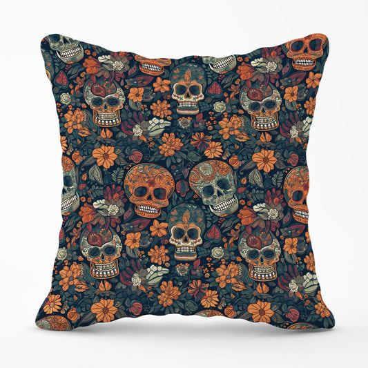 Dia De Los Muertos Skulls Cushions