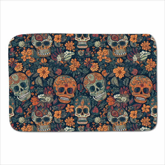 Dia De Los Muertos Skulls Sherpa Blanket