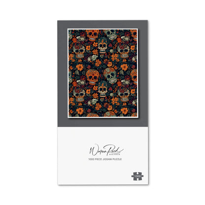 Dia De Los Muertos Skulls Jigsaw Puzzle
