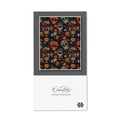 Dia De Los Muertos Skulls Jigsaw Puzzle