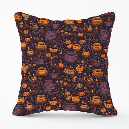 Wicked Witches Bubbling Cauldrons Cushions