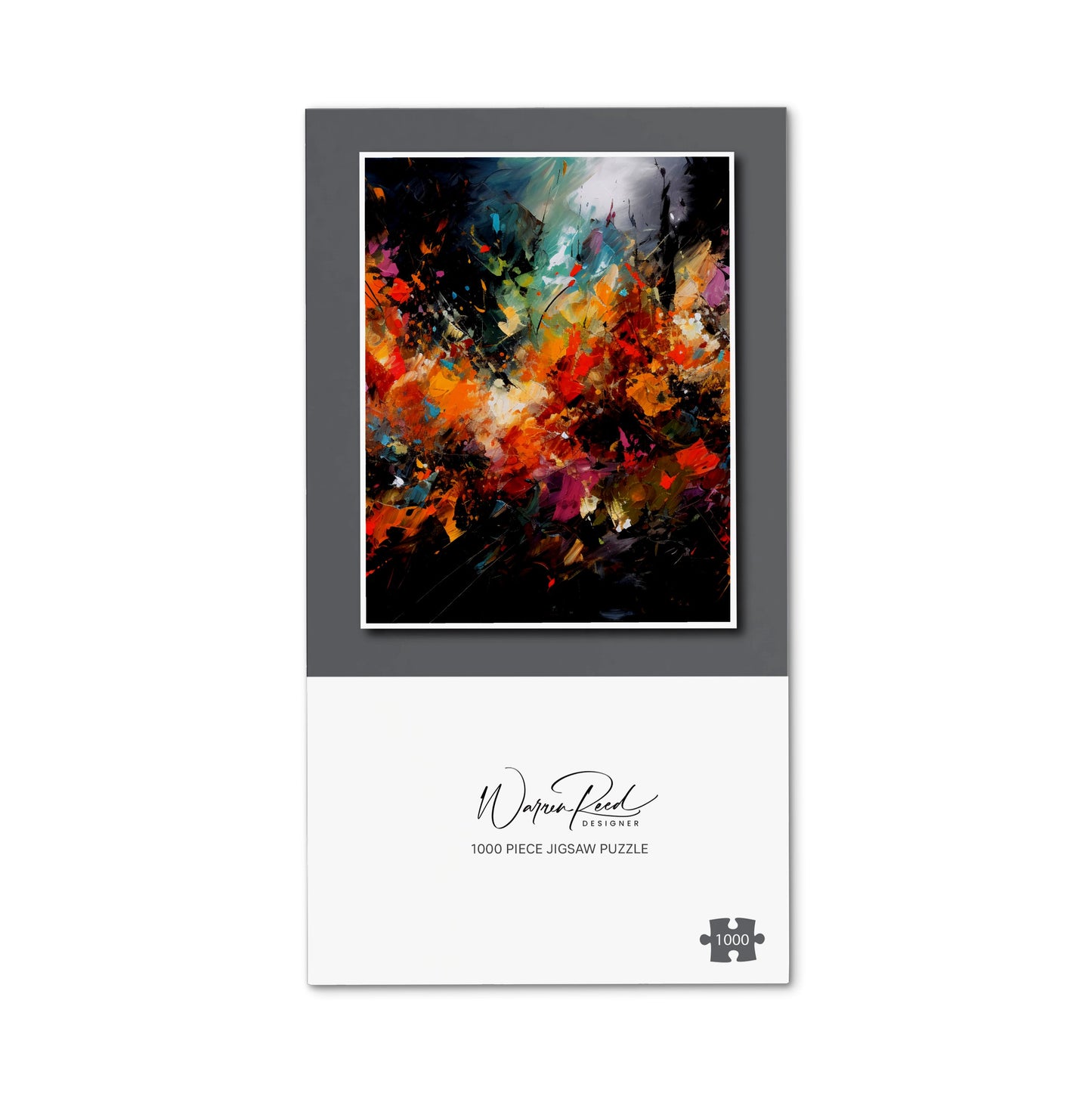 A Vibrant Abstract Painting Jigsaw Puzzle