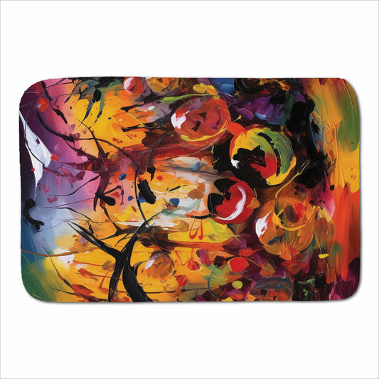 Abstract Halloween Painting Sherpa Blanket