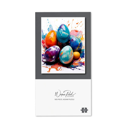 Watercolor Easter eggs Jigsaw Puzzle