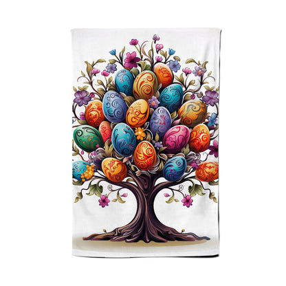 A Magical Easter Egg Tree Tea Towel