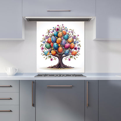 A Magical Easter Egg Tree Kitchen Splashback