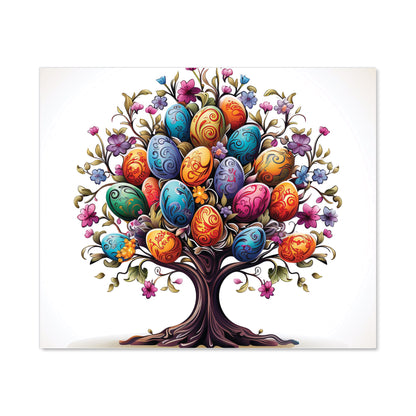 A Magical Easter Egg Tree Kitchen Splashback