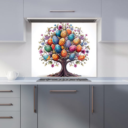 A Magical Easter Egg Tree Kitchen Splashback