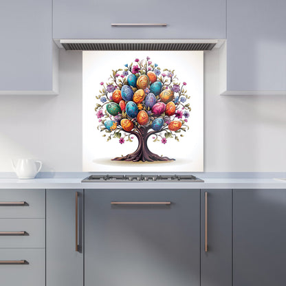 A Magical Easter Egg Tree Kitchen Splashback