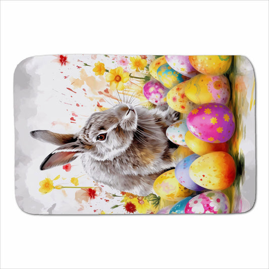 Splashart Easter Bunny And Eggs Sherpa Blanket
