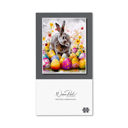 Splashart Easter Bunny And Eggs Jigsaw Puzzle