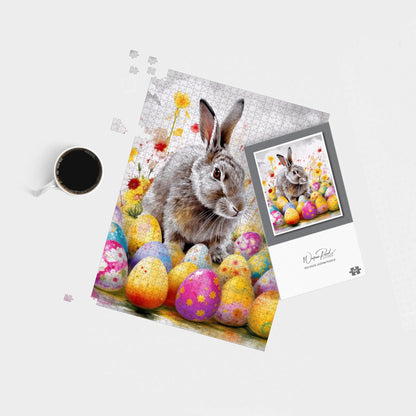 Splashart Easter Bunny And Eggs Jigsaw Puzzle