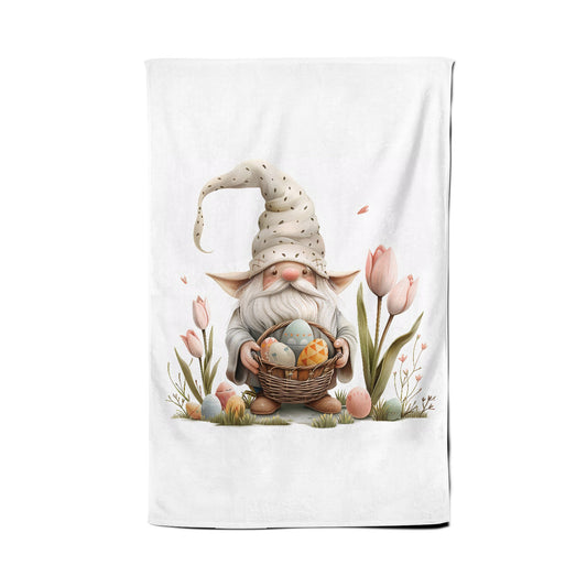 Sweet Easter Gnome Tea Towel