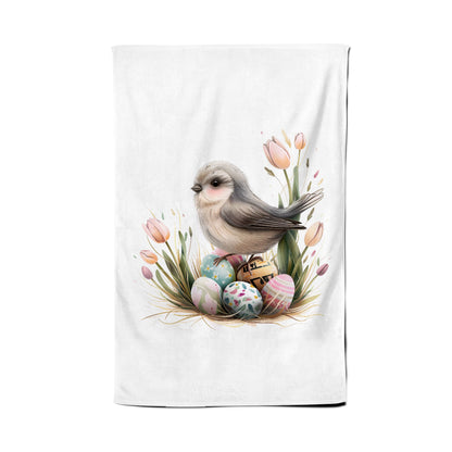 Sweet Easter Cuckoo Tea Towel