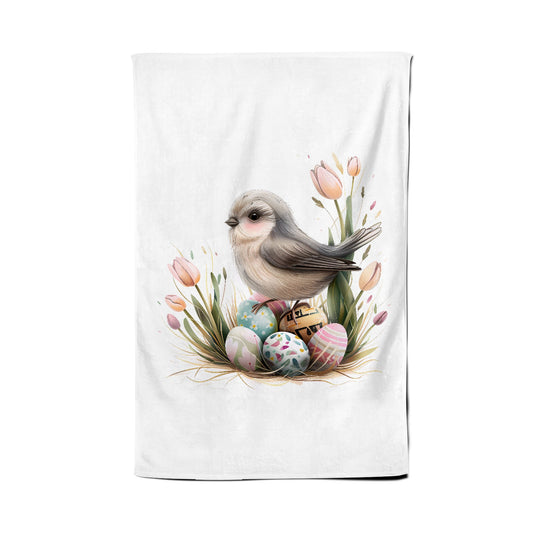 Sweet Easter Cuckoo Tea Towel