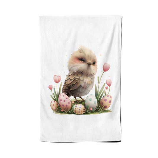 Easter Cukoo Design Tea Towel