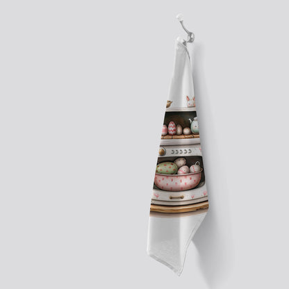 Easter Egg Baking Oven Tea Towel