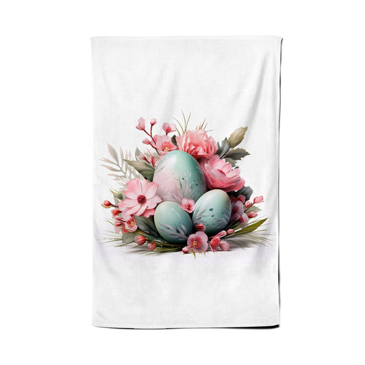 Easter Egg Arrangement Tea Towel