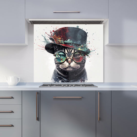 American Shorthair Cat Splashart Kitchen Splashback