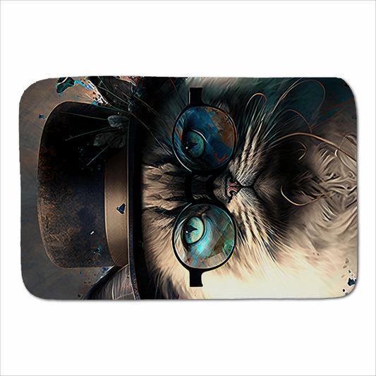 Birman Cat Face Splashart Sherpa Blanket