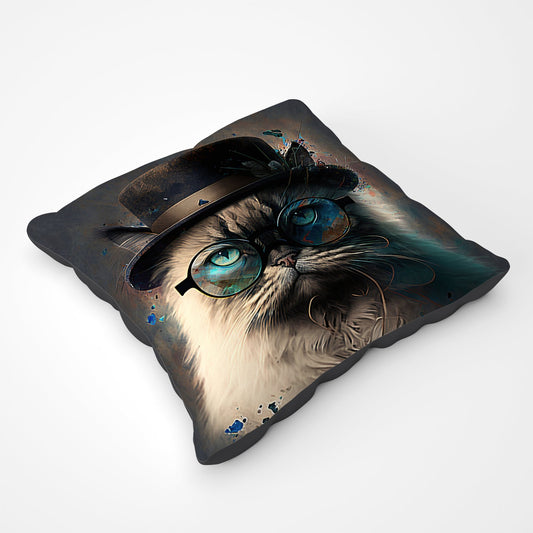 Birman Cat Face Splashart Pet Bed
