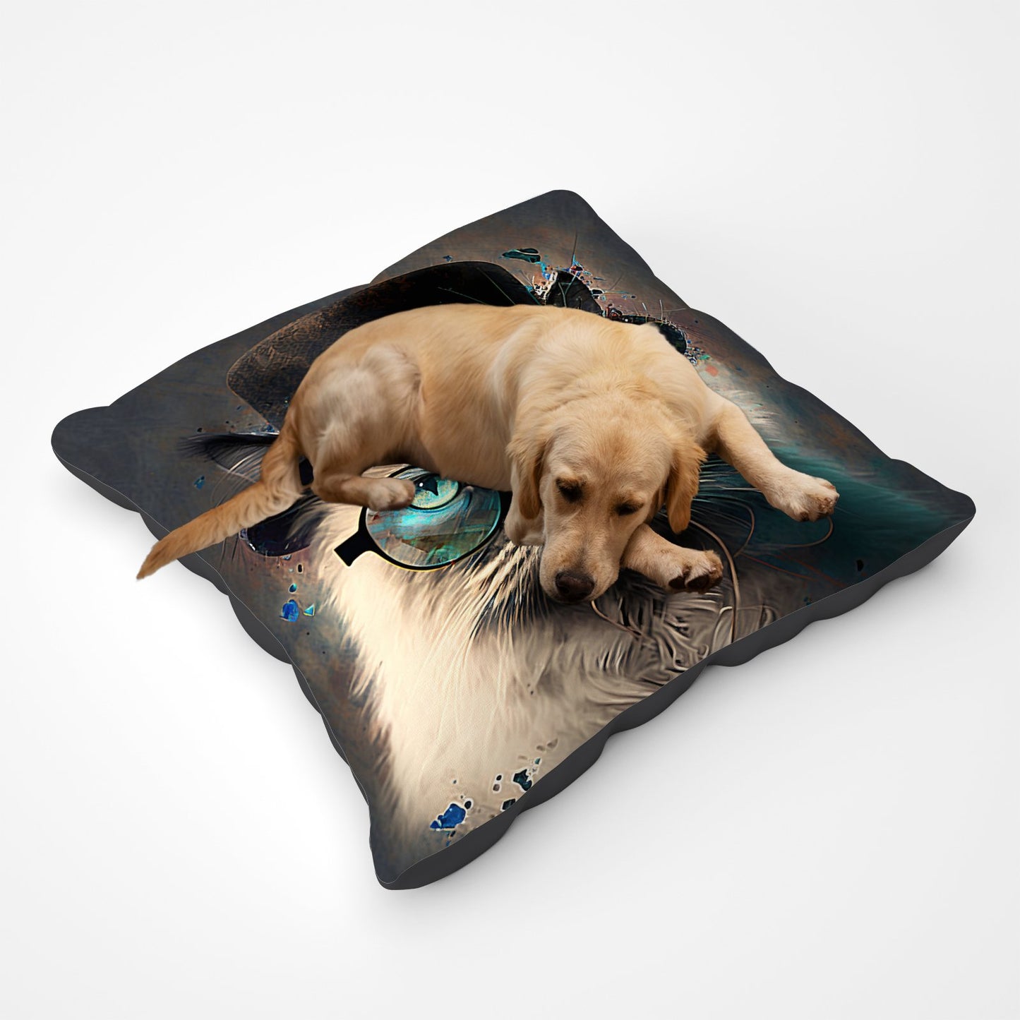 Birman Cat Face Splashart Pet Bed