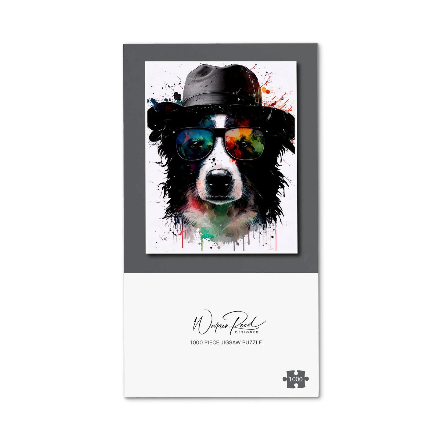 Border Collie Dog Jigsaw Puzzle