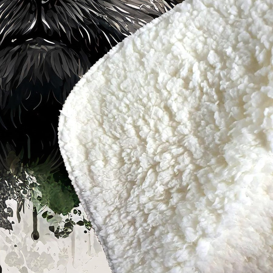 Border Terrier Dog Sherpa Blanket