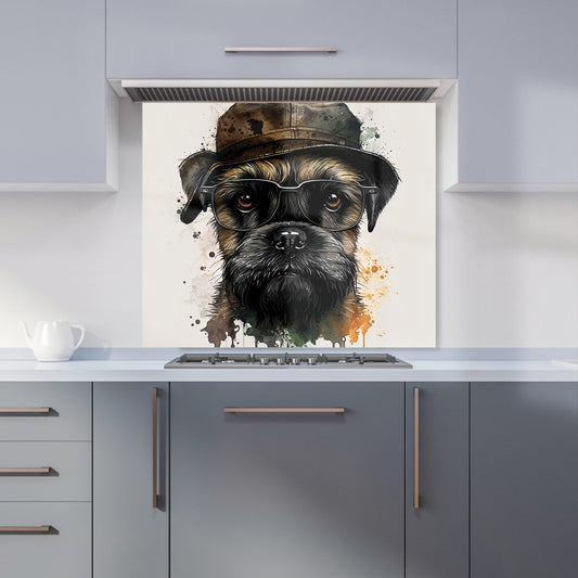 Border Terrier Dog Kitchen Splashback