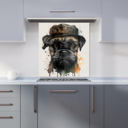 Border Terrier Dog Kitchen Splashback