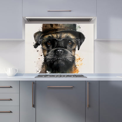 Border Terrier Dog Kitchen Splashback