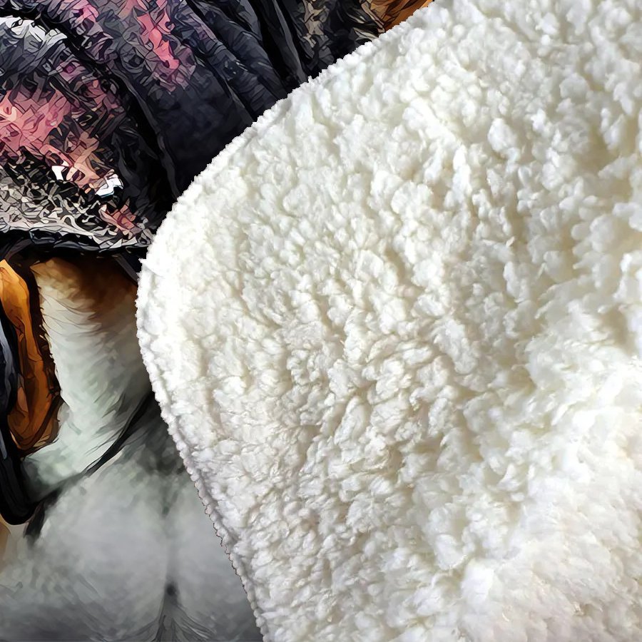 Boxer Dog Splashart Sherpa Blanket