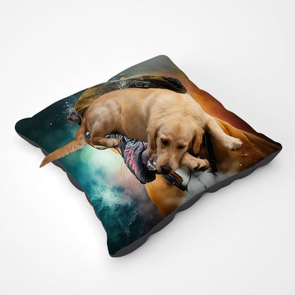 Boxer Dog Splashart Pet Bed