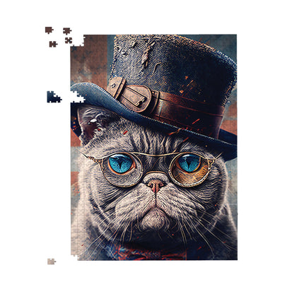 British Shorthair Cat Jigsaw Puzzle