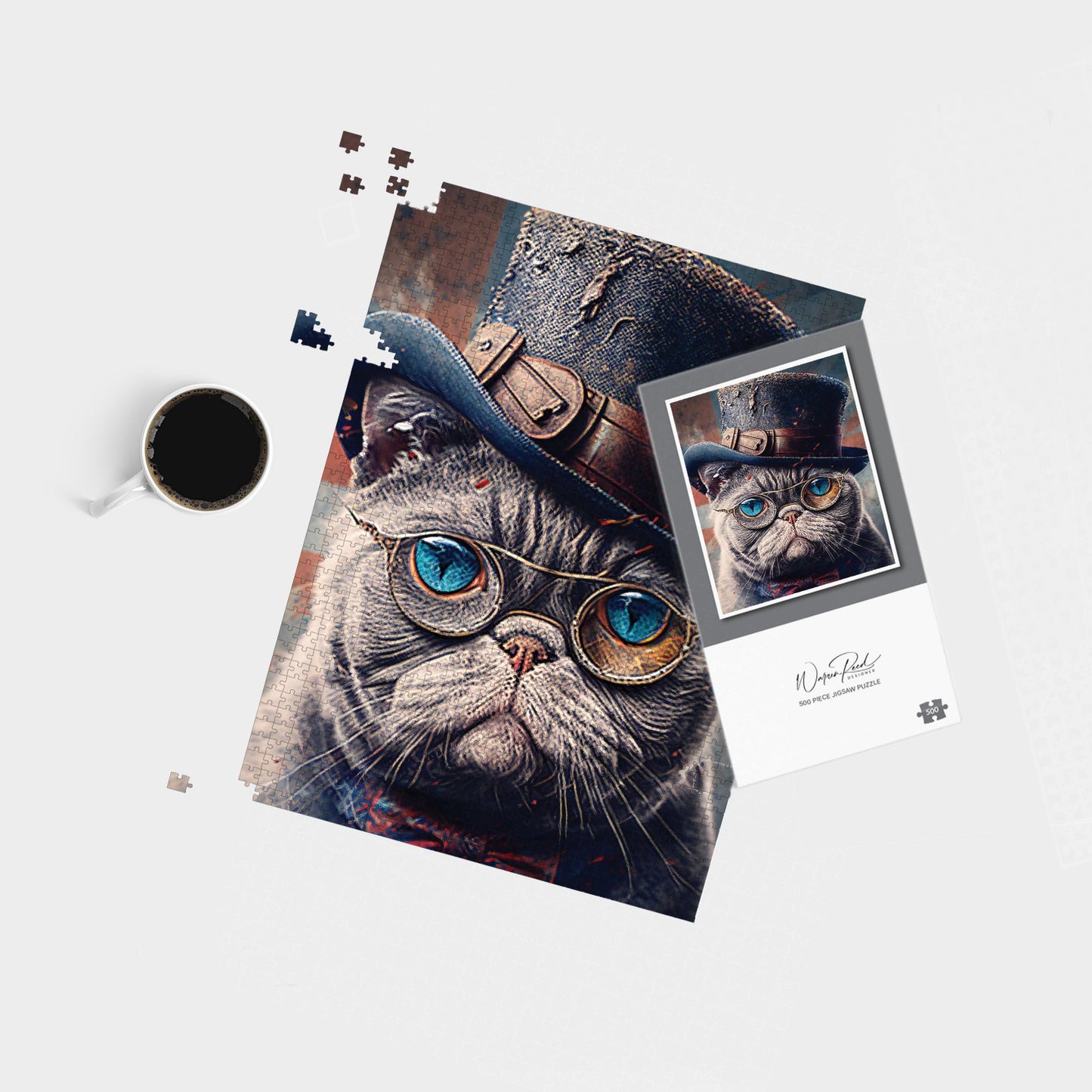 British Shorthair Cat Jigsaw Puzzle