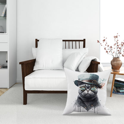 British Shorthair Cat Splashart Pet Bed