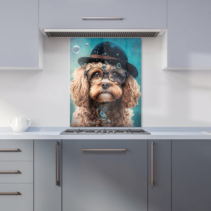Cavapoo Dog Splashart Kitchen Splashback
