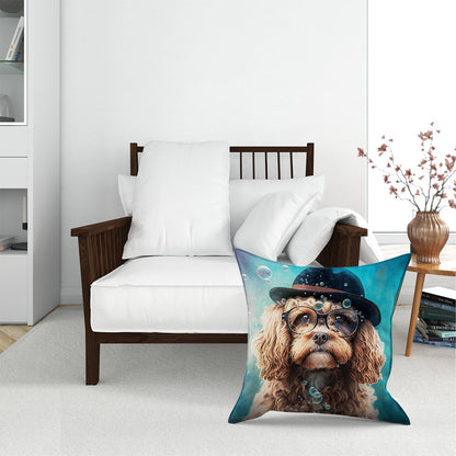 Cavapoo Dog Splashart Pet Bed